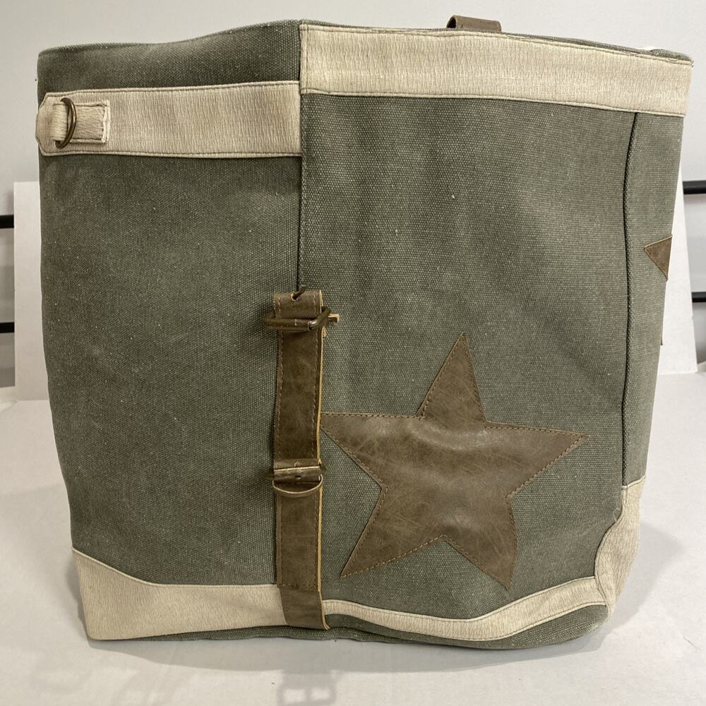 The barrel shack canvas star tote bag